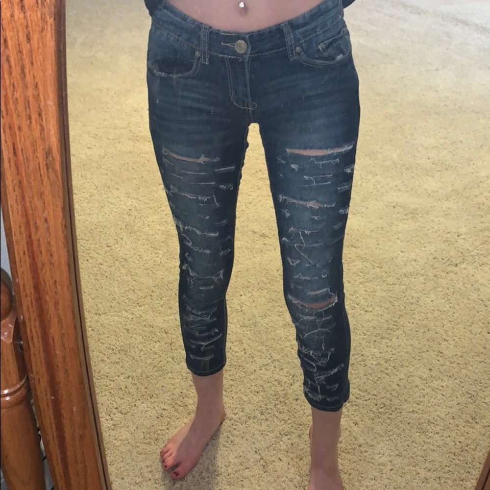 Vanity cropped jeans